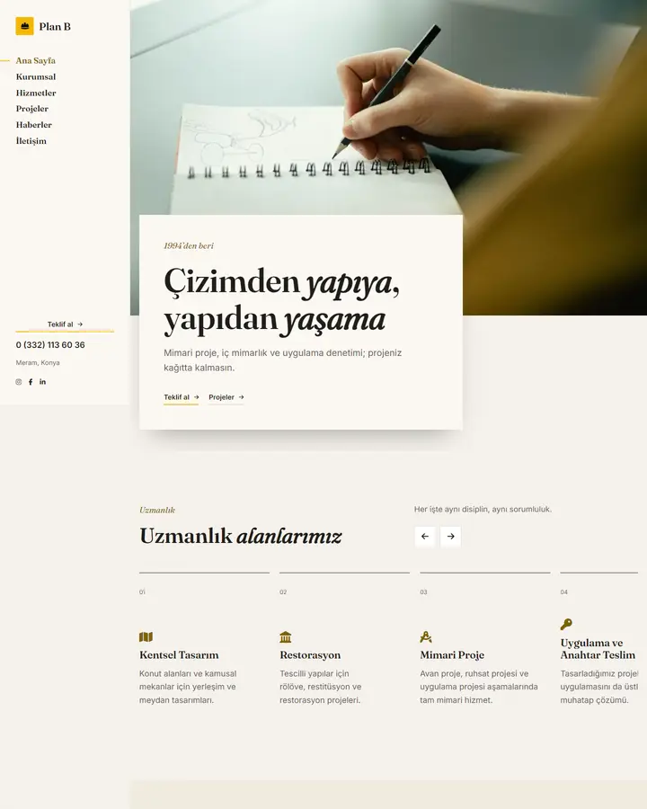 Tema 29 – Editoryal Dergi tasarım önizlemesi