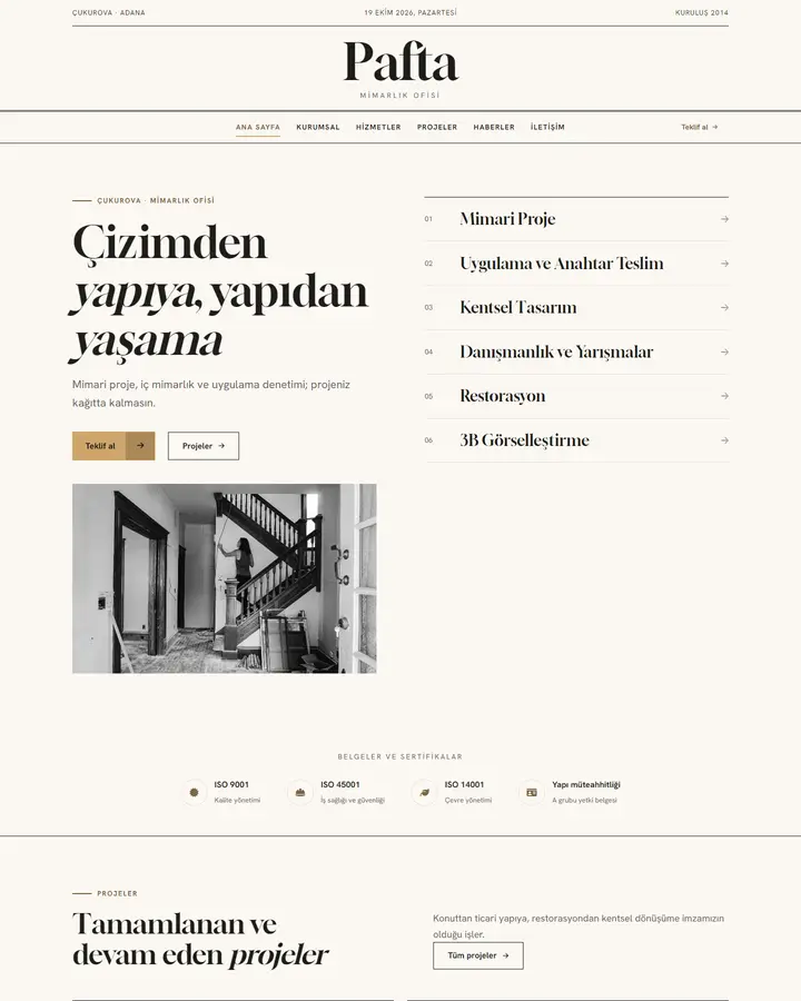 Tema 41 – Gazete tasarım önizlemesi