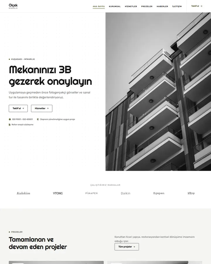 Tema 47 – Minimal tasarım önizlemesi
