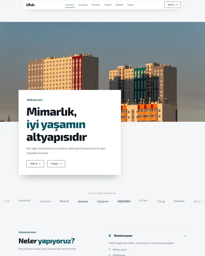 Tema 49 – Klasik Kurumsal tasarım önizlemesi