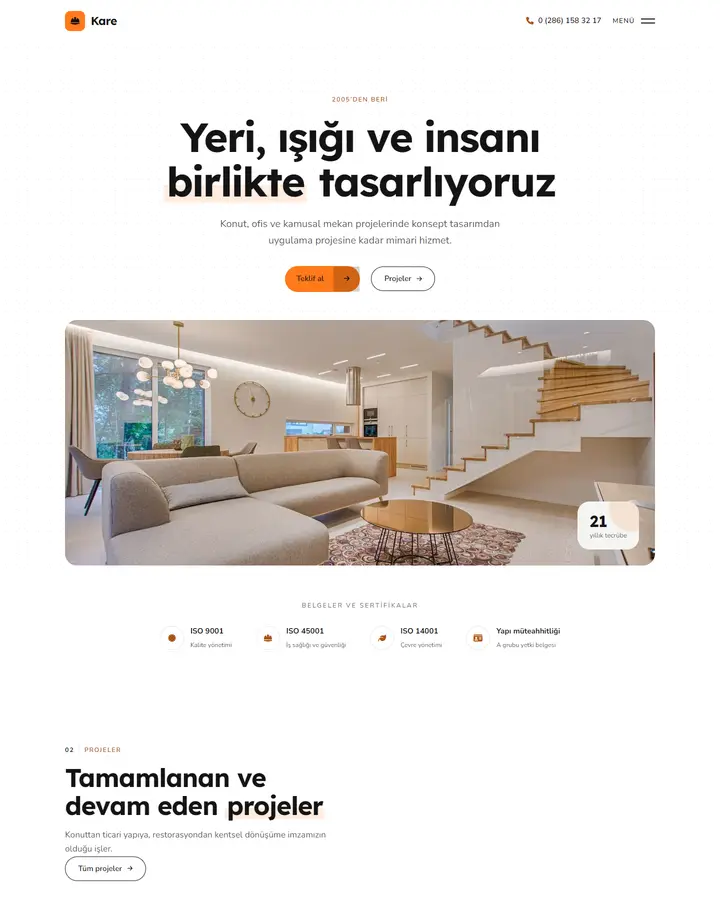 Tema 50 – Geometrik Bauhaus tasarım önizlemesi